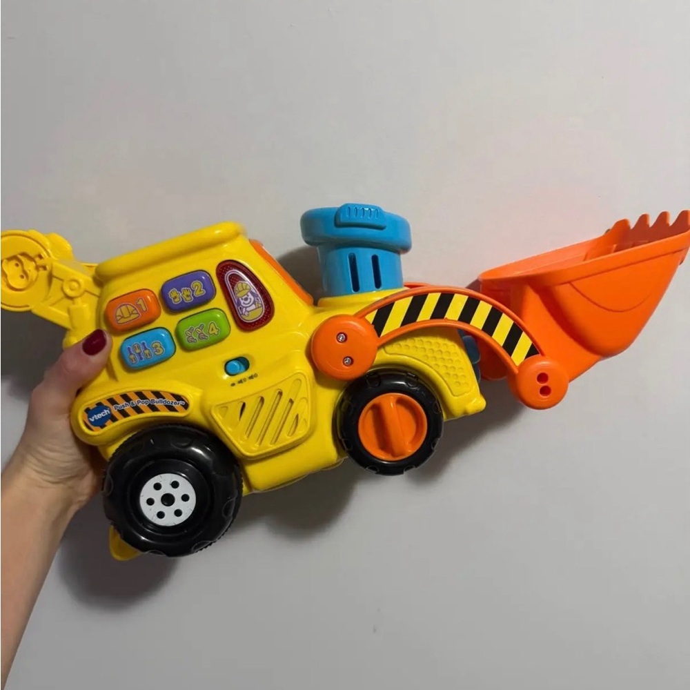 Vtech Kids Construction Truck Toy - Interactive Excavator